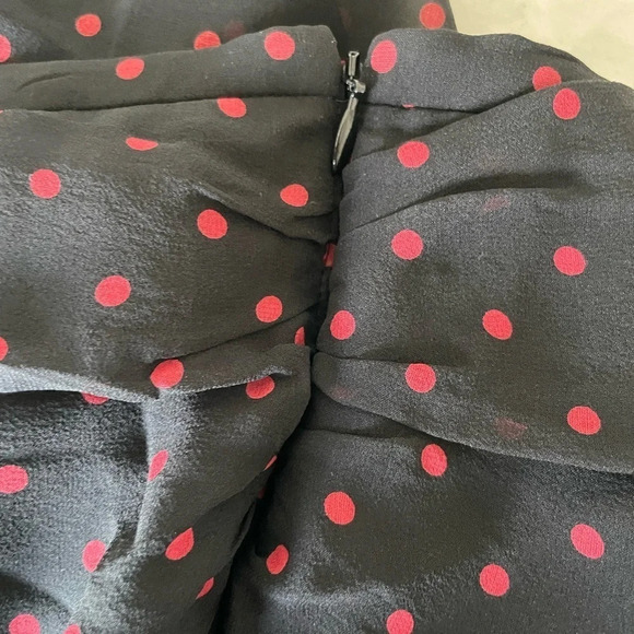 Veronica Beard polka dot ruffle mini skirt - Picture 5 of 9